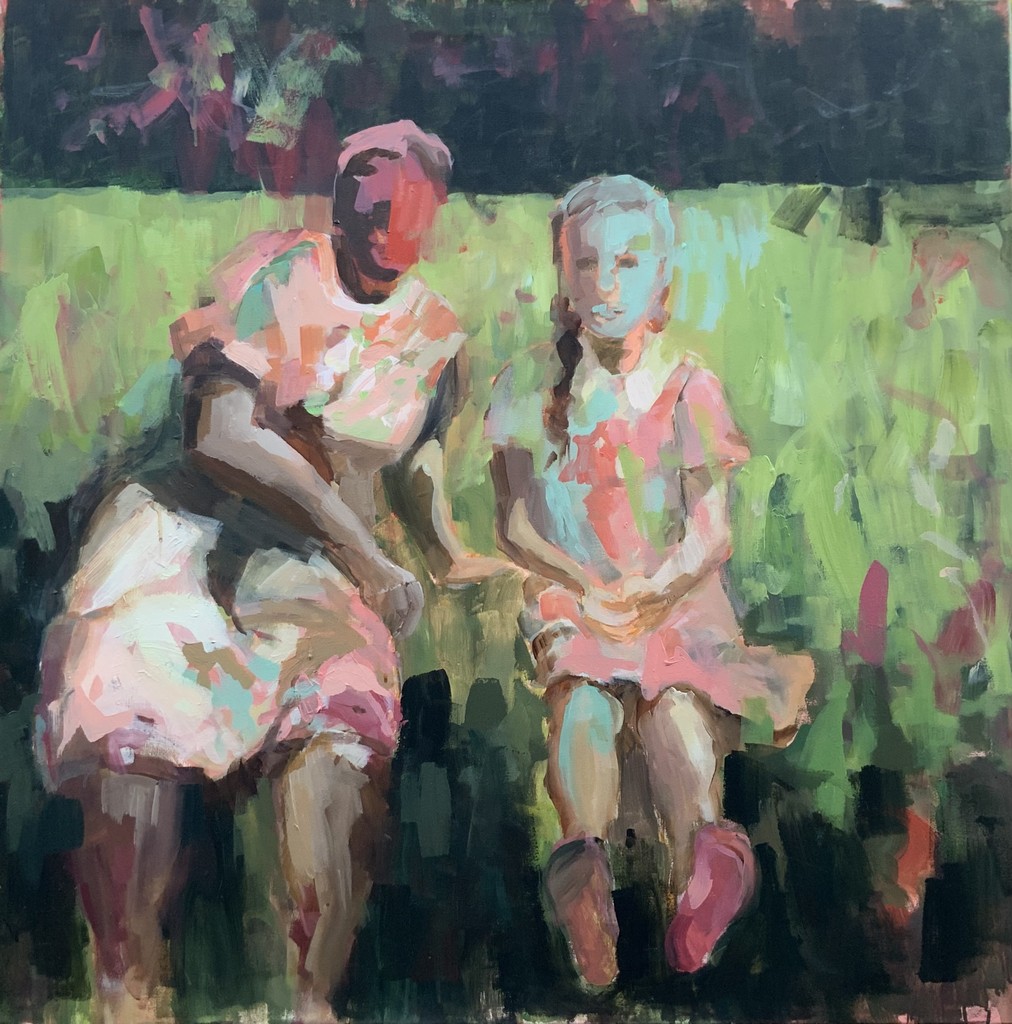 Rast - 2020 - Acryl auf Leinwand - 100 x 100 cm