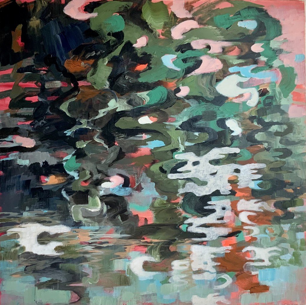 Arsenale di Venezia VII - 2016 - Acryl, Lack auf Leinwand - 100 x 100 cm 