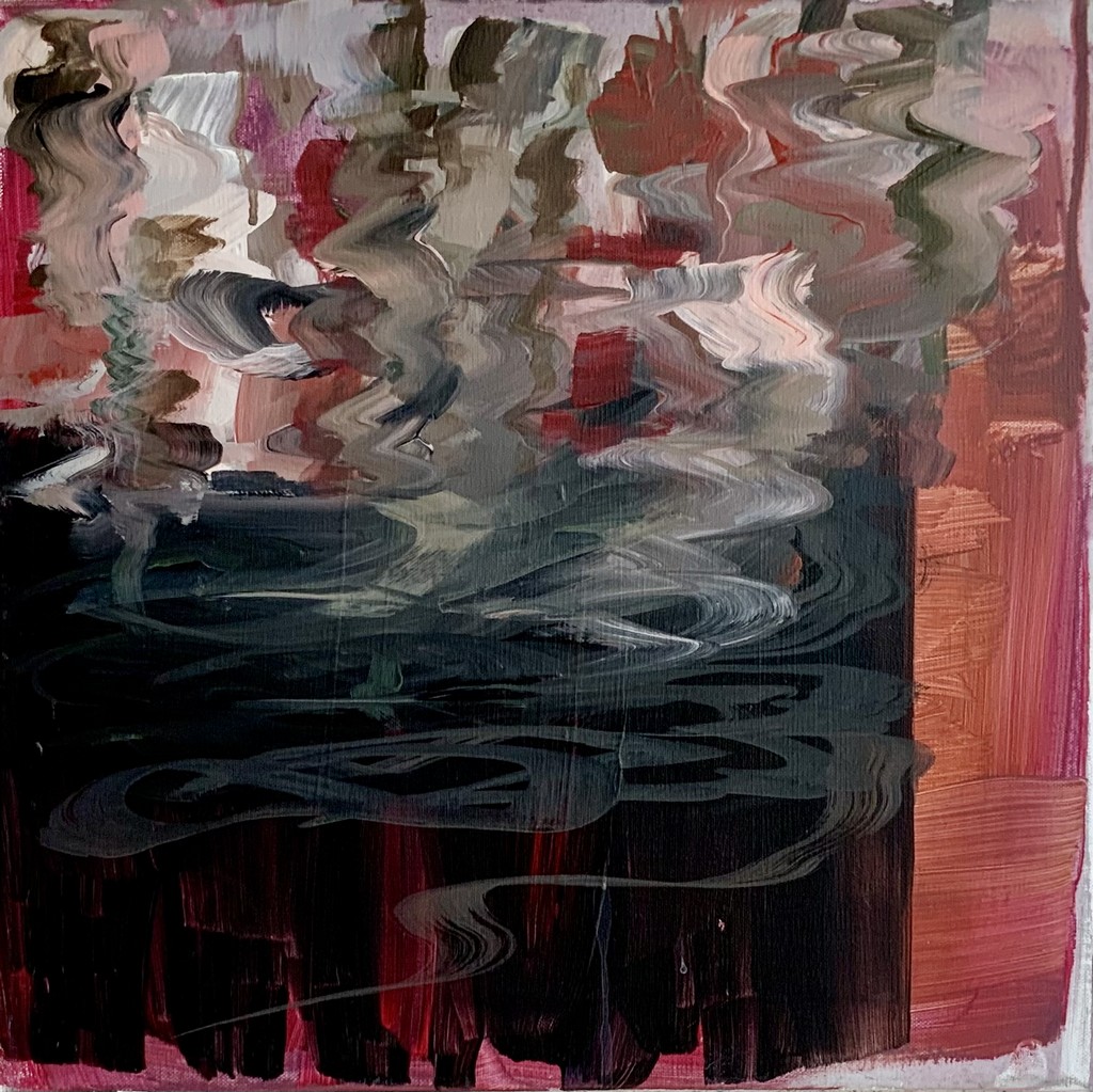 Arsenale di Venezia III - 2014 - Acral, Lack auf Leiwand - 40 x 40 cm 