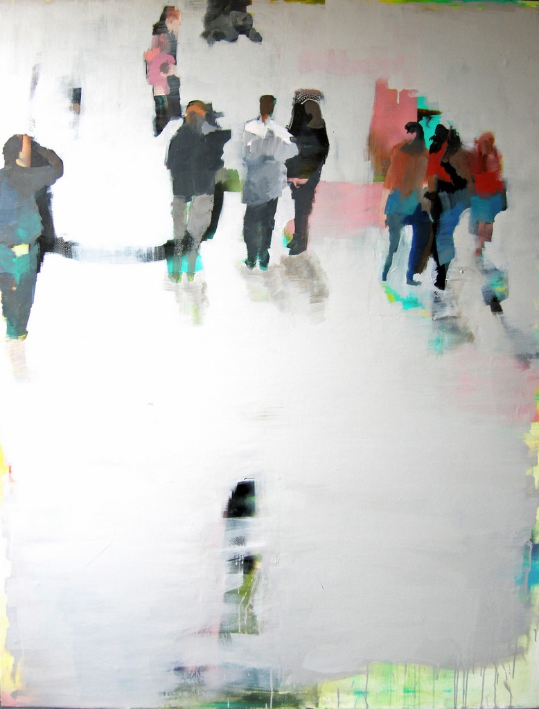 Dokumenta I - 2012 - Acryl, Lack auf Leinwand - 180 x 140 cm