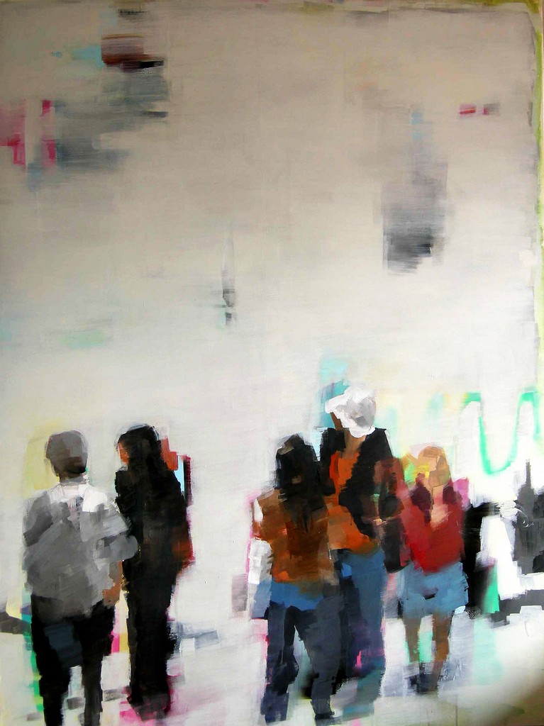 Dokumenta II - 2013 - Acryl, Lack auf Leinwand - 180 x 140 cm 
