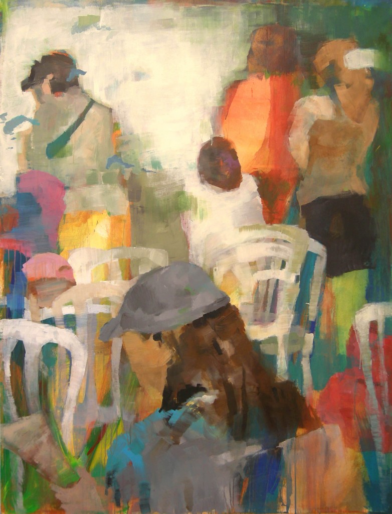 Klagemauer - 2012 - Acryl, Lack auf Leinwand - 180 x 140 cm