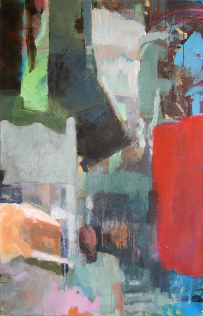 Via Dolorosa I - 2011 - Acryl, Lack auf Leinwand - 100 x 65 cm 